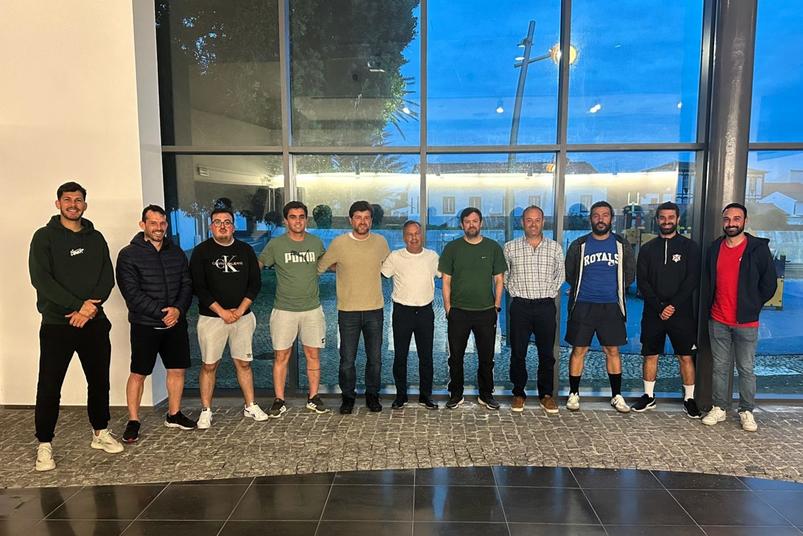 DECORRE NA ILHA GRACIOSA O CURSO DE TREINADOR DE FUTEBOL UEFA C / GRAU I